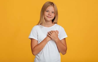 calm-smiling-european-teen-girl-in-white-t-shirt--mobile